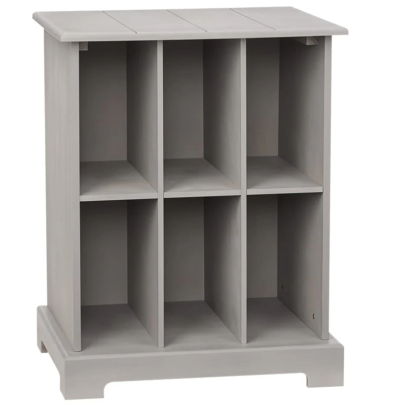 Square Country Style Accent Table with Storage 19"W x 15"D x 24"H - Image 7