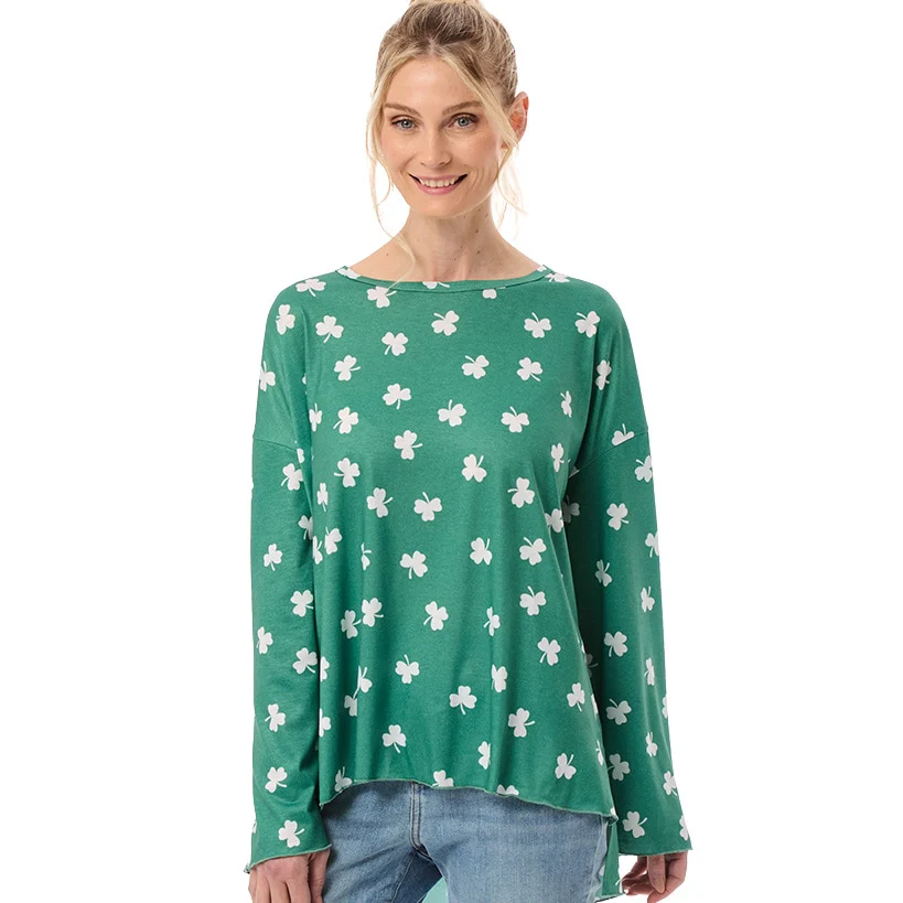St. Patrick's Day Long Sleeve Women's Top - Image 2