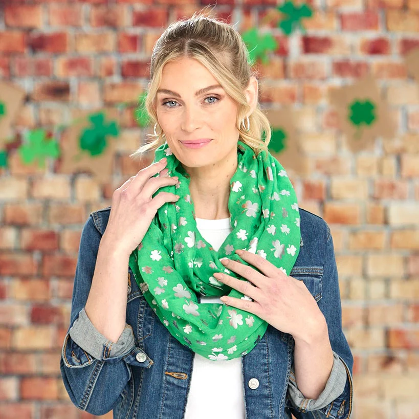 St Patrick's Day Women's Infinity Scarf - Image 2