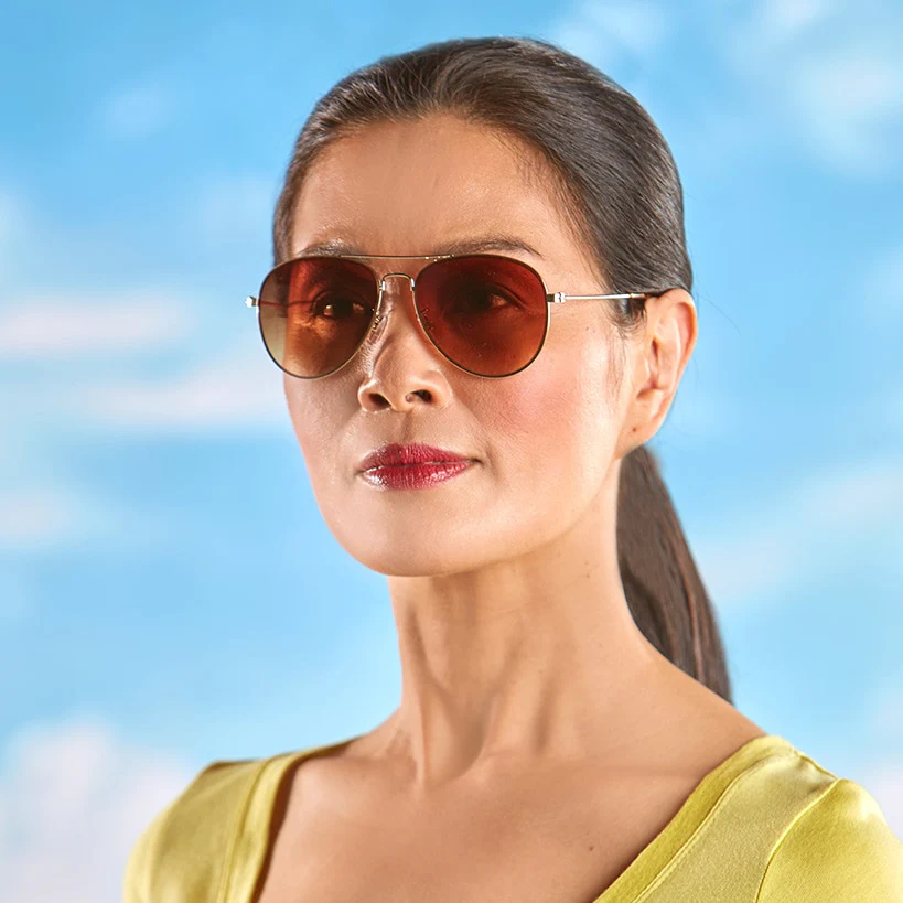 Steve Madden Ladies' Mirrored Sunglasses