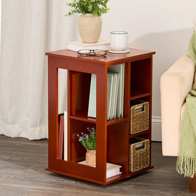 Stylish and Practical Rotating End Table - Image 3