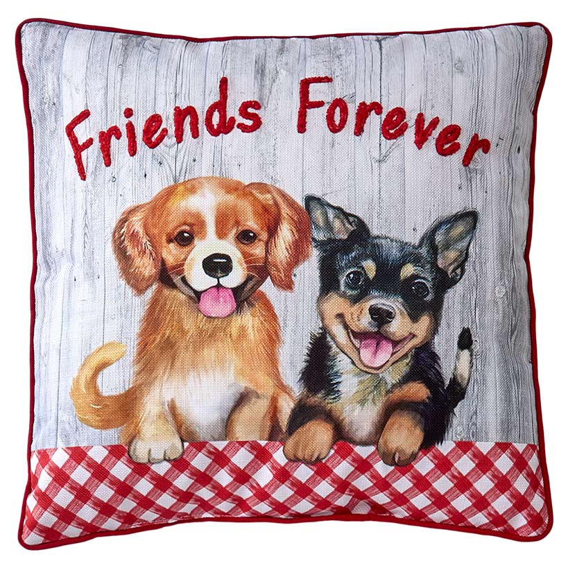 Summertime Pet Embroidered Decorative Pillow - Image 9