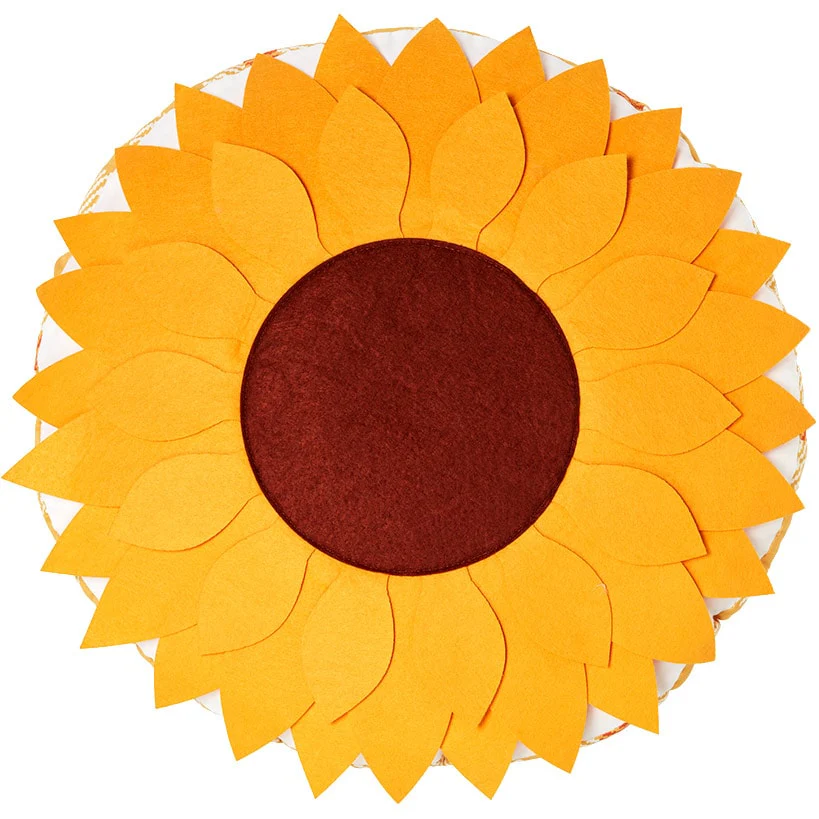 Sunflowers and Gnomes Full/Queen or King Quilt, Sham, or Accent Pillow - Image 4