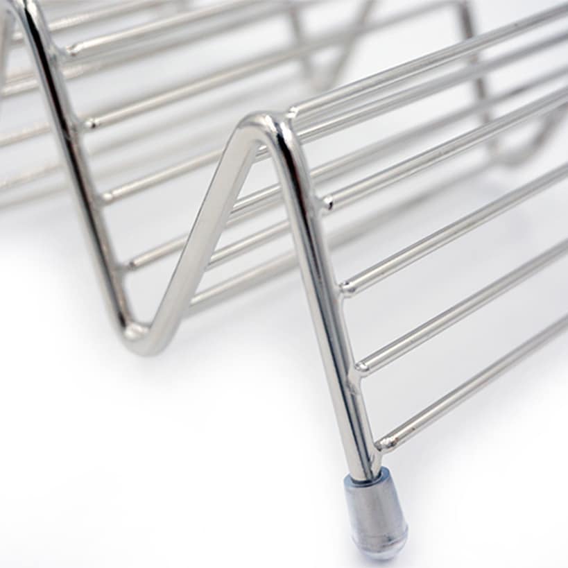 Taco Holder Stand Stainless Steel Set of 2 - Image 4