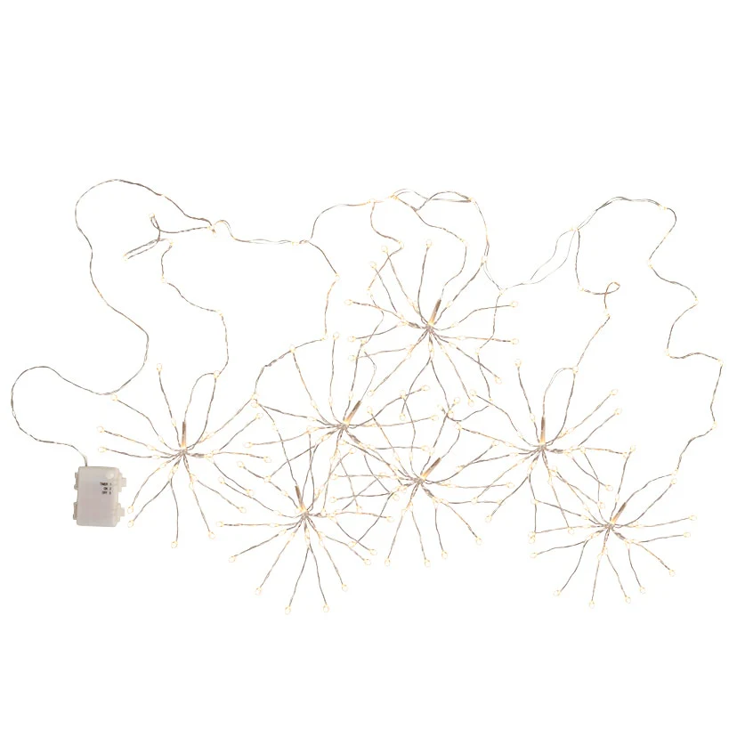 Themed Multi-Use Star Curtain Lights - Image 3