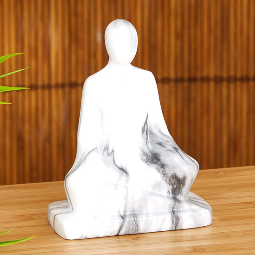 Tranquil and Calm Meditation Sculpture - Image 6