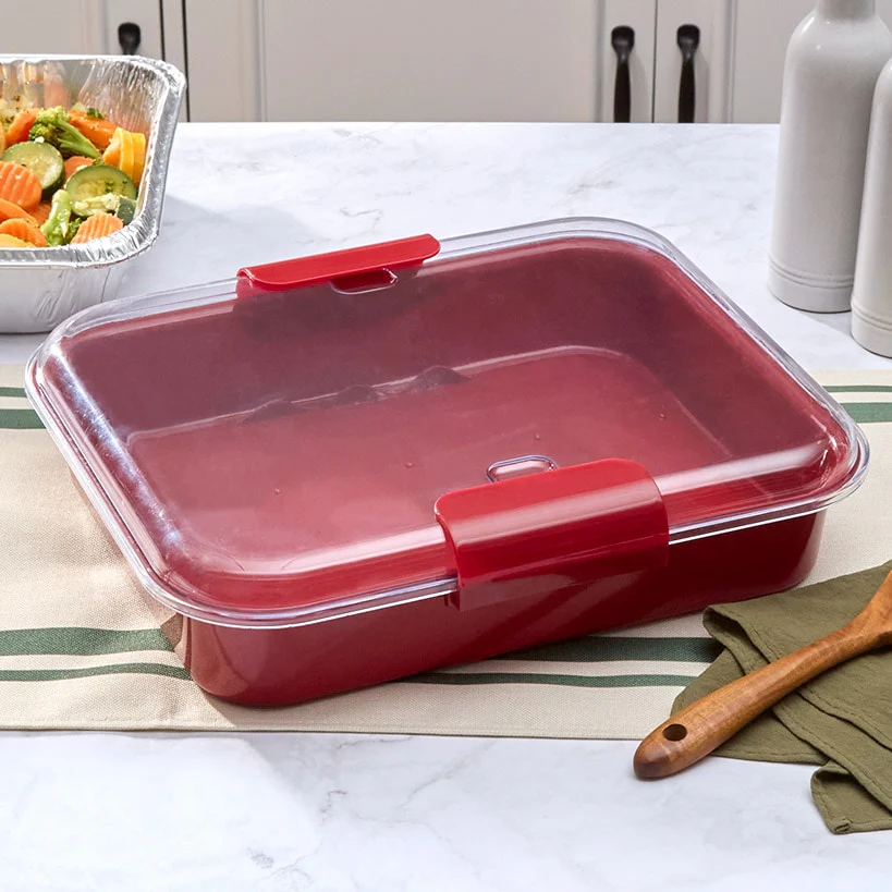 Travel Casserole Carrier With 1 Disposable Foil Dish - Image 3