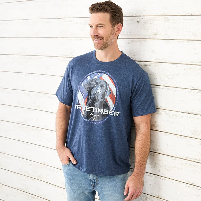 True Timber Americana Men's Short Sleeve Graphic T-Shirt - Image 3