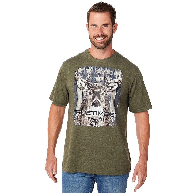 True Timber Americana Men's Short Sleeve Graphic T-Shirt - Image 7