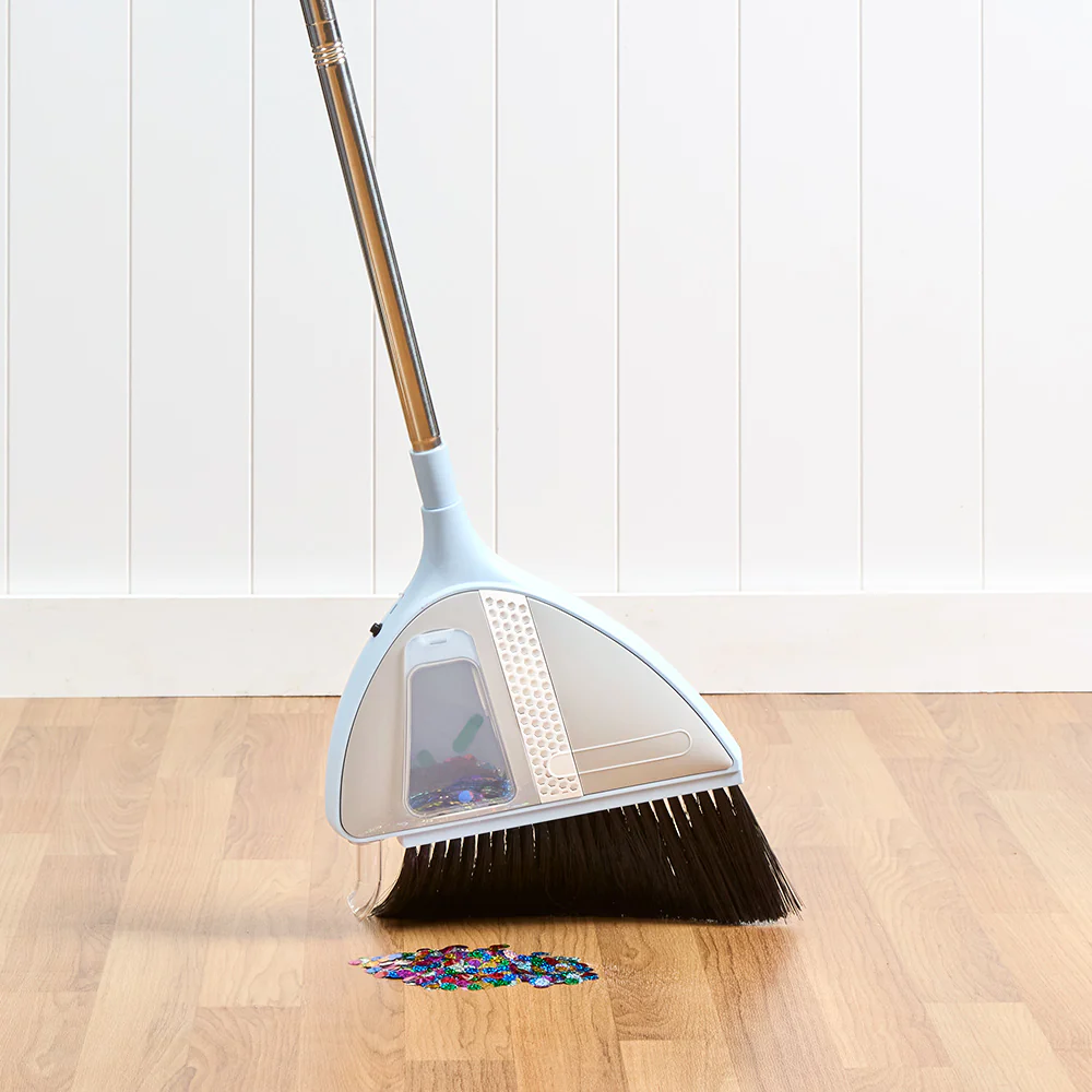 Vacuum Broom Cordless Cleaning Sweeper Lightweight USB Rechargeable