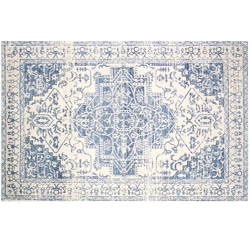 Vintage Medallion Washable Area Rug Accent Rug or Runner Rug - Image 4