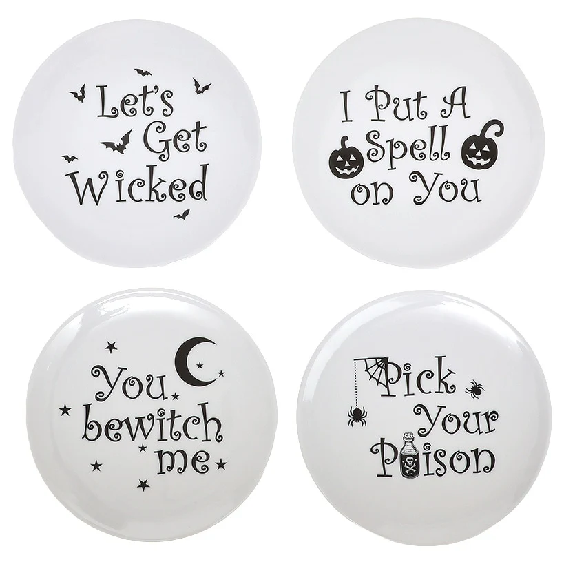 Whimsical Halloween Salad Plates-Set of 4 - Image 5