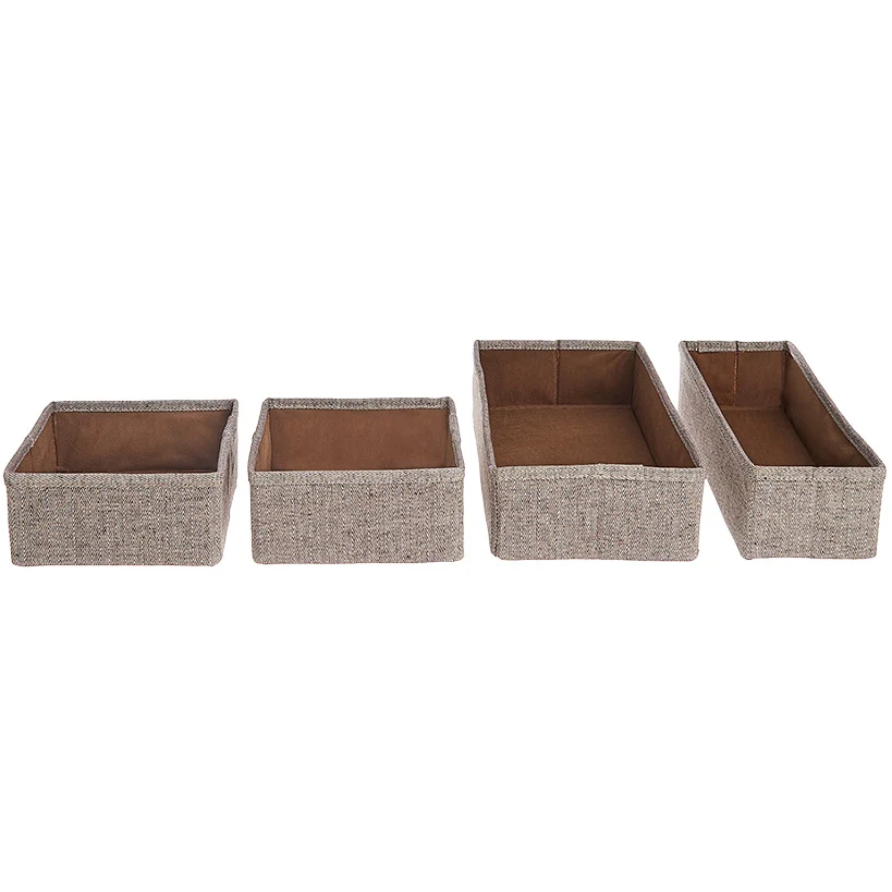 Whitmor Bedroom or Closet Drawer Organizers - Set of 4 - Image 2