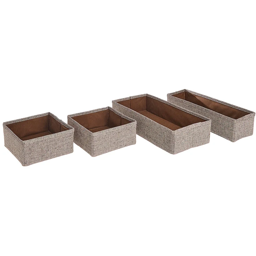 Whitmor Bedroom or Closet Drawer Organizers - Set of 4 - Image 4