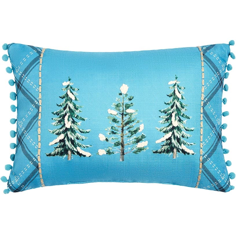 Wildlife Explorer Embroidered Decorative Pillow - Image 4