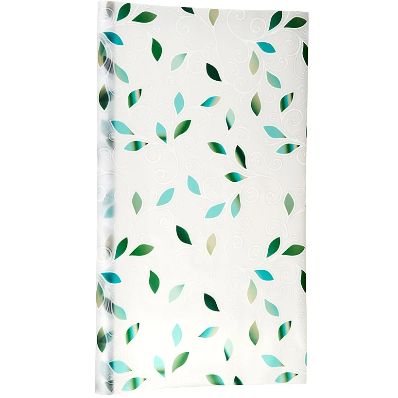 Window Film PVC Embossed In Geometric Ivy Or Square Design - Image 3