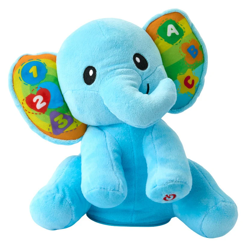 Winfun Interactive Elephant Plush Toy - Lights and Sound Learning Fun - Image 2