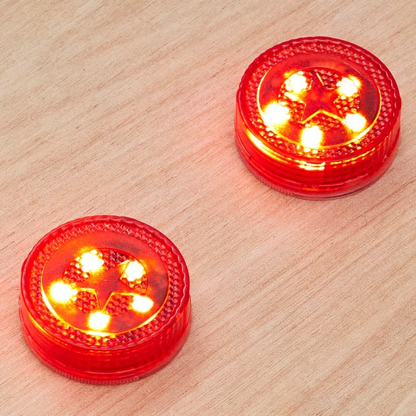 Wireless Car Door LED Warning Roadside Safety Light Set of 2 - Image 2