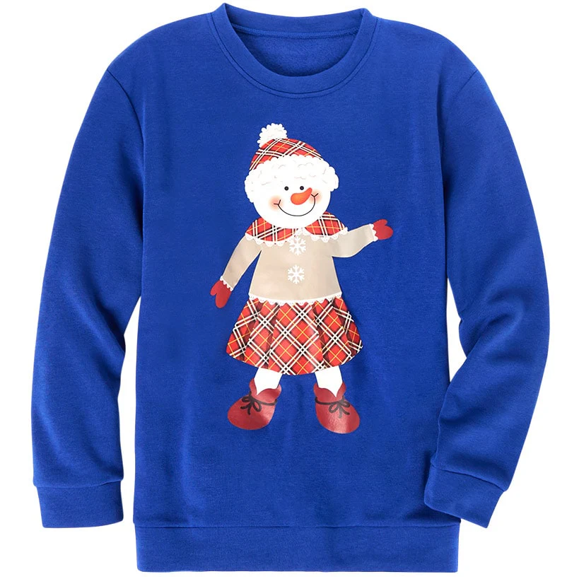 Women's Crew Neck Christmas Sweatshirt - Image 4
