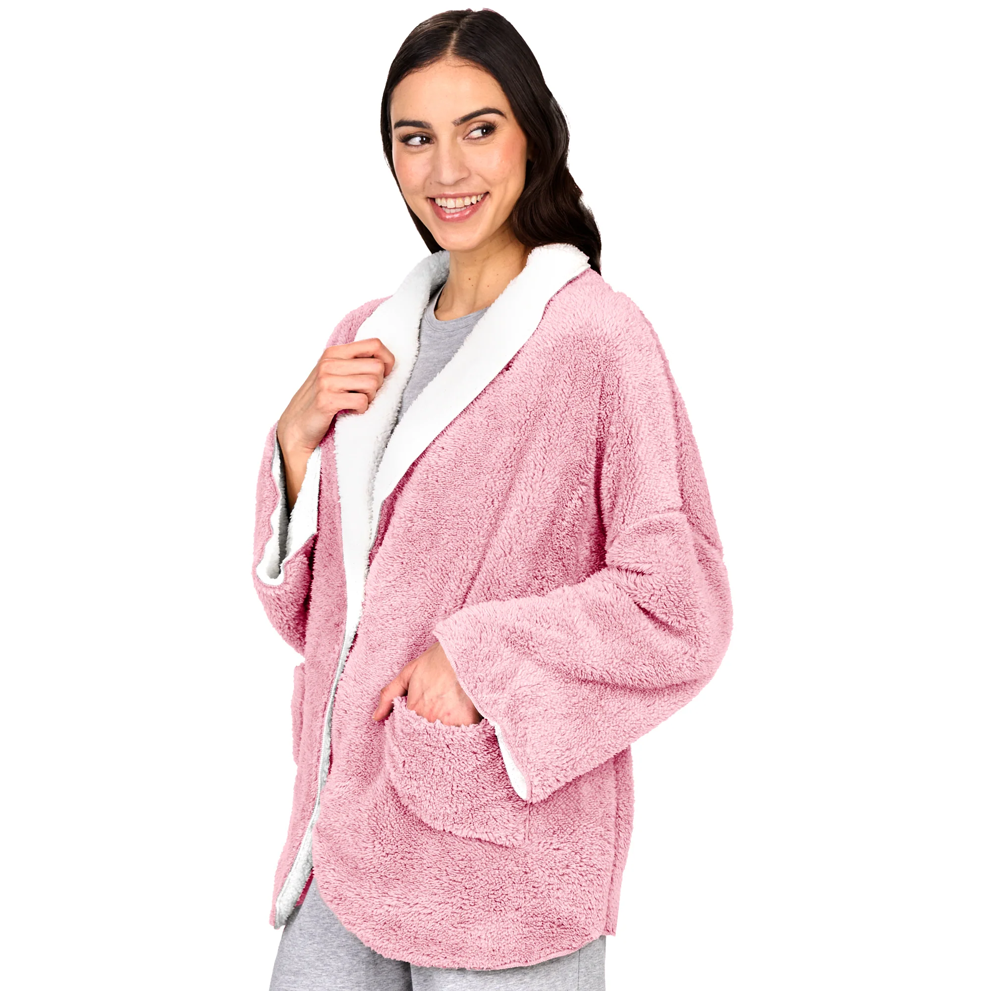 Women's Fleece Reversible Jacket - Image 19