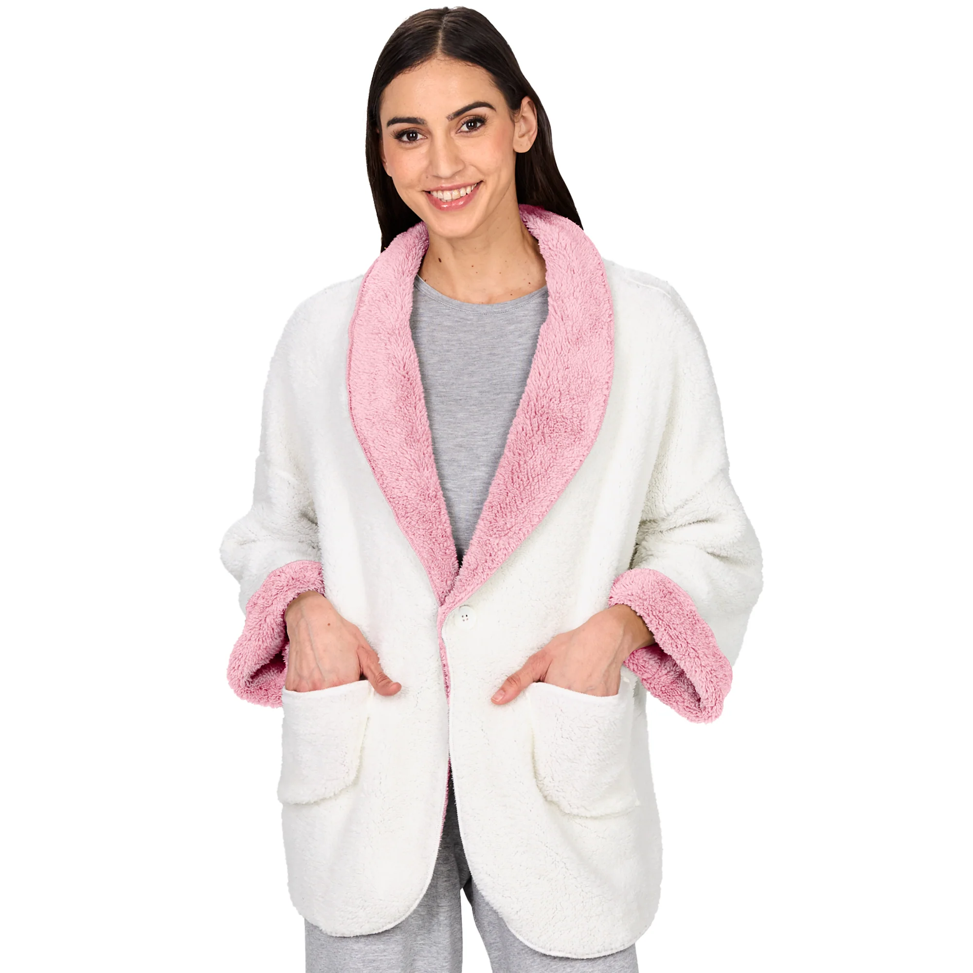 Women's Fleece Reversible Jacket - Image 20