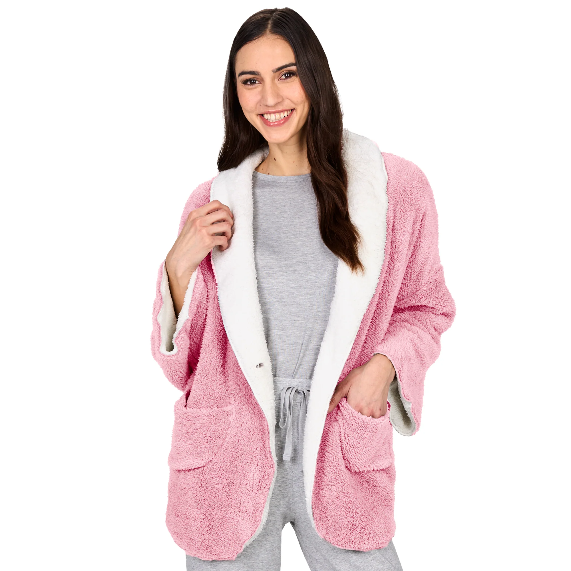 Women's Fleece Reversible Jacket - Image 21