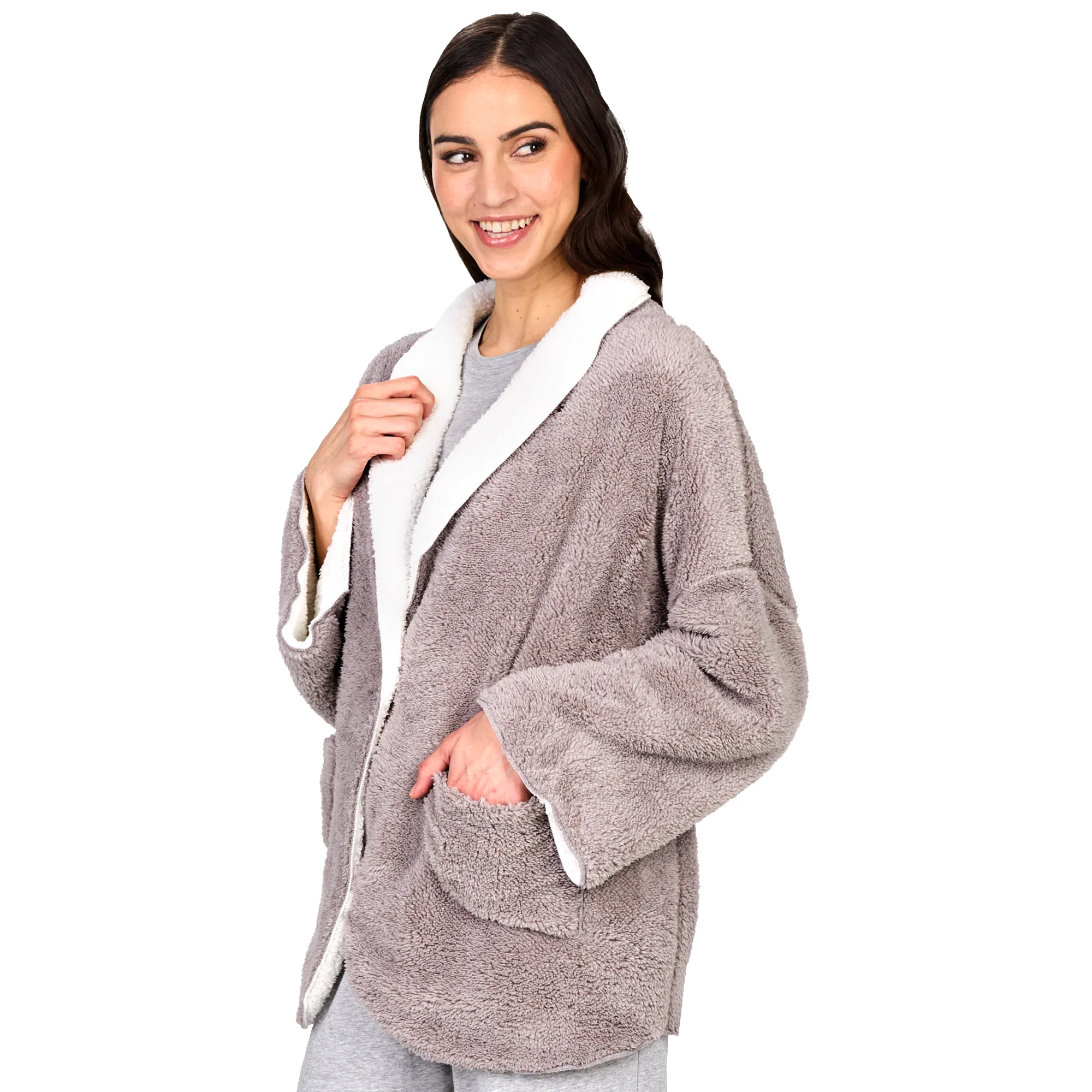 Women's Fleece Reversible Jacket - Image 26