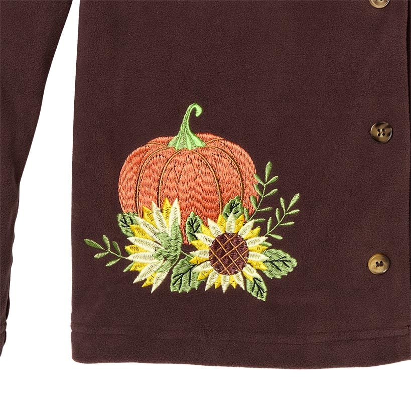 Women's Harvest Button Down Cardigan Sweater - Image 3