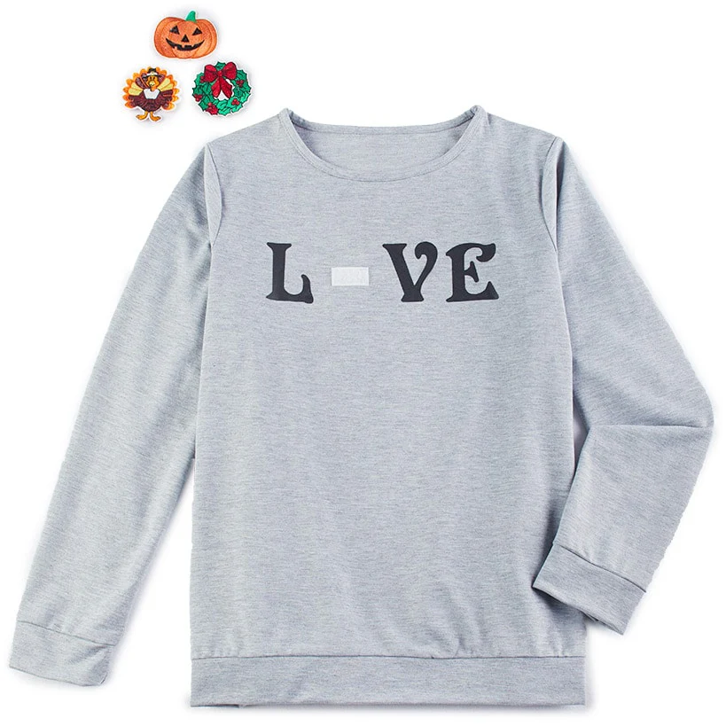 Women's Holiday Top with Interchangeable Patches - Image 2
