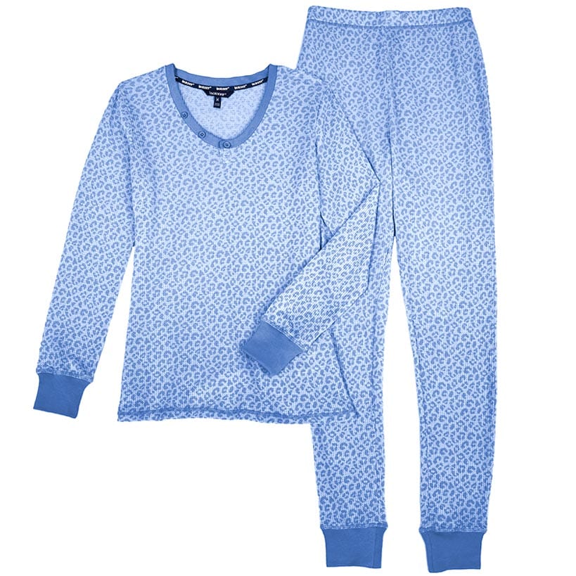 Women's Isotoner Waffle Knit Thermal Sets - Image 6