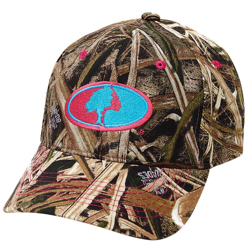 Women's Mossy Oak Camo Baseball Cap - Image 8