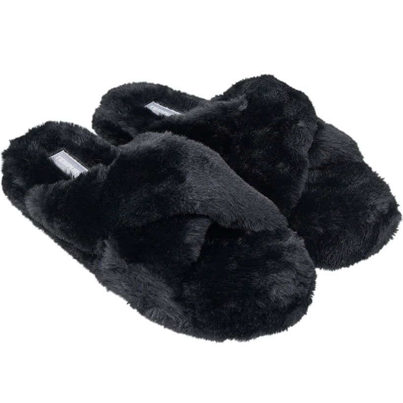 Women's Tempur-Pedic® Sloann Faux Fur Slippers - Image 6
