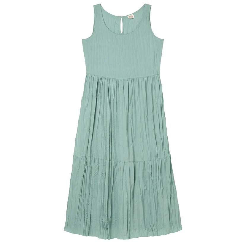 Women's Tiered A-Line Maxi Dress - Image 5