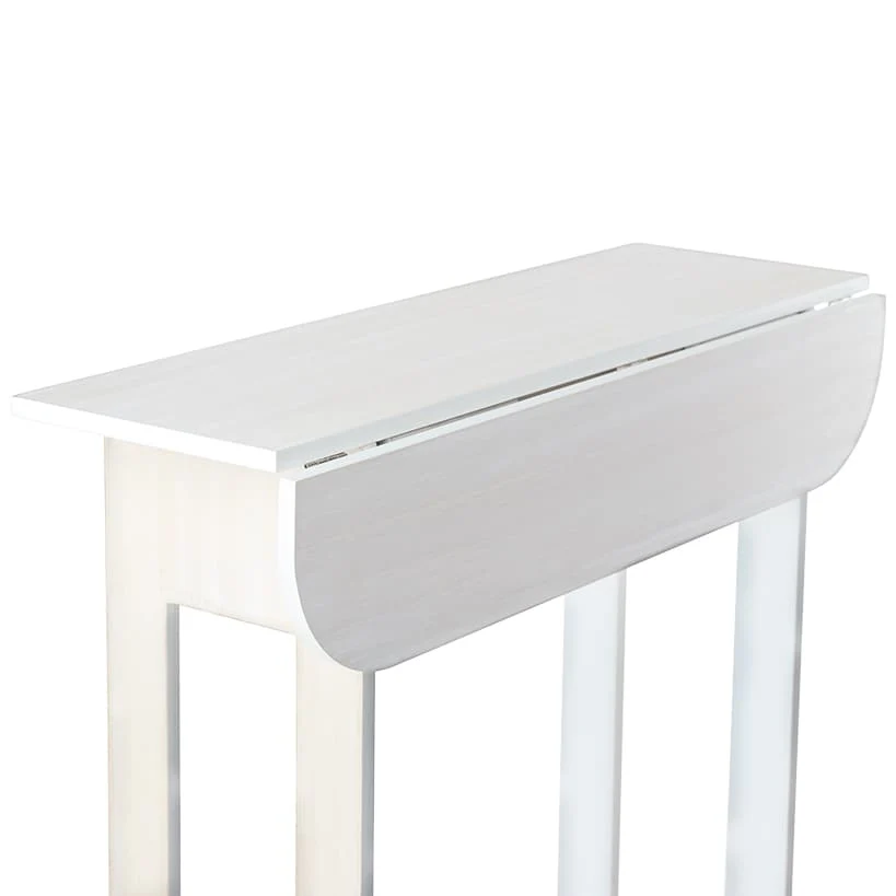 Wood Console Table with Drop Leaf - 30"H - Image 4