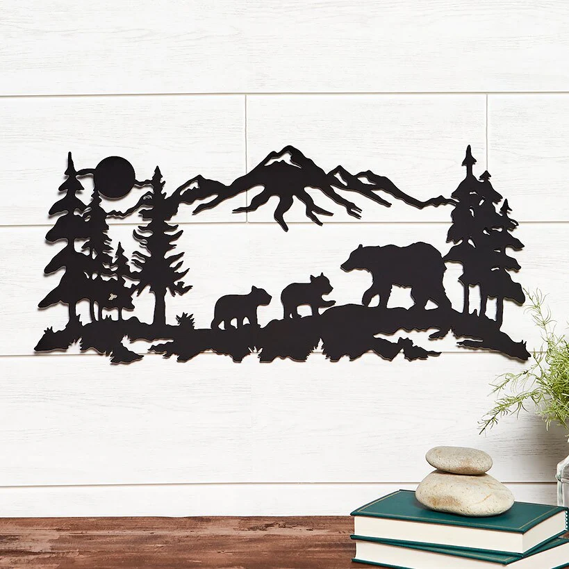Woodland Animal Family Decor - Image 2