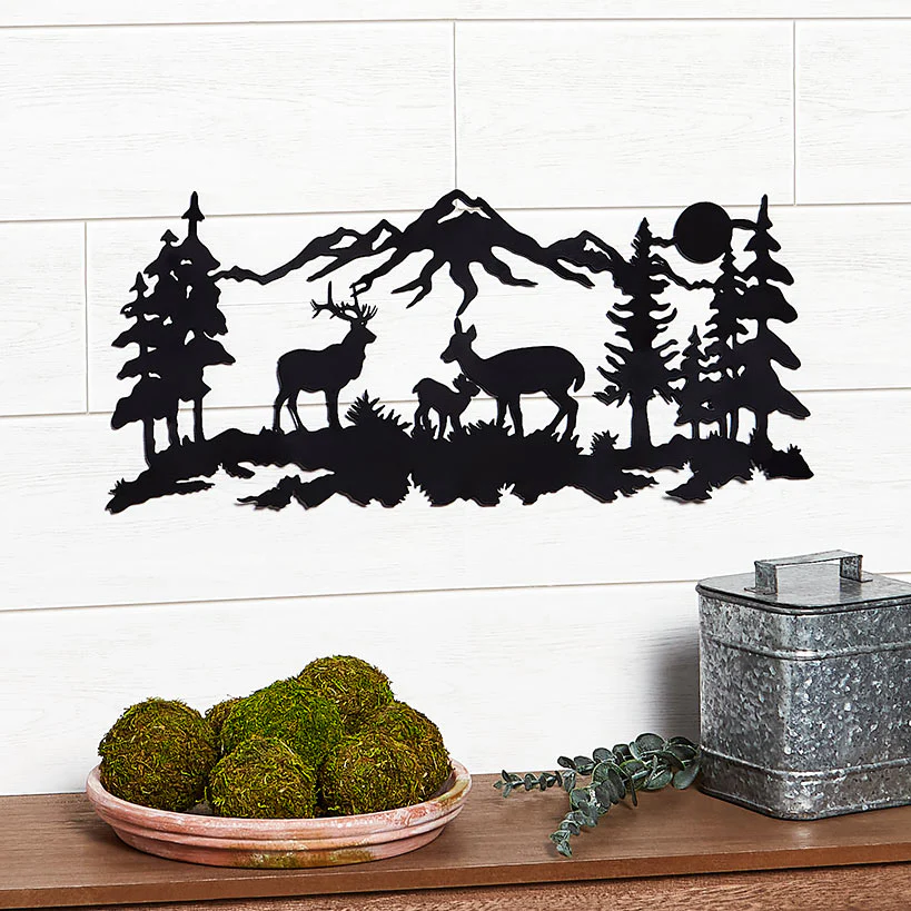 Woodland Animal Family Decor - Image 3