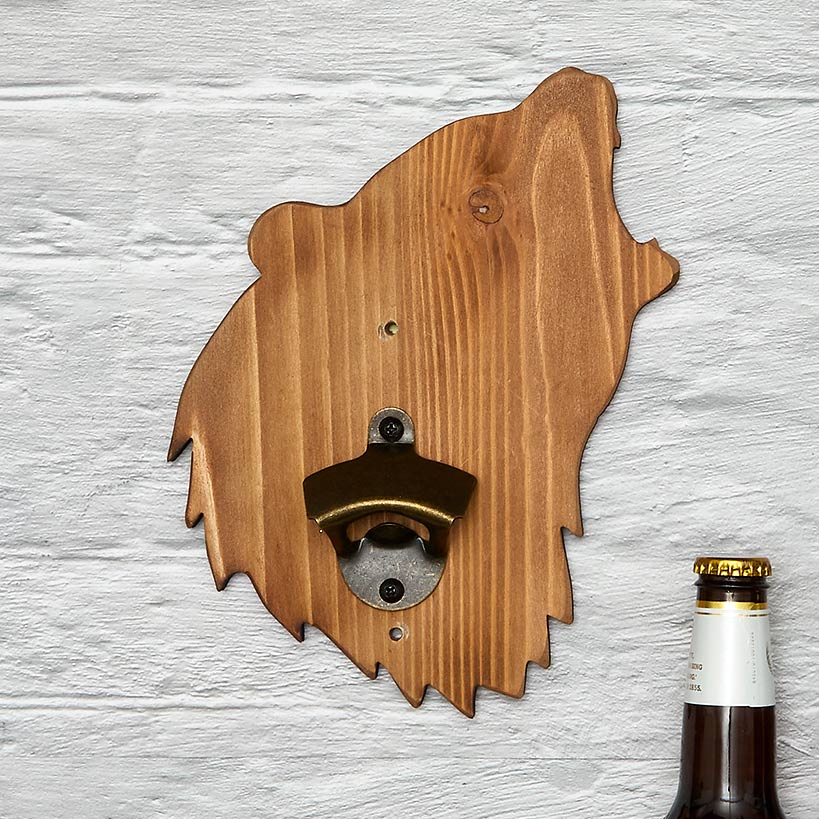 Woodland Wall Mounted Bottle Opener Plaque - Image 2