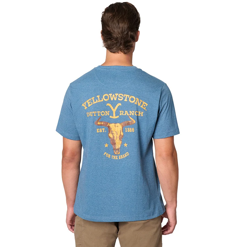 Yellowstone Short-Sleeve Shirt with Pocket - Image 2