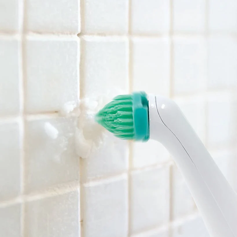 Zippi® Power Scrubber - Effortless Cleaning, 4 Interchangeable Brush Heads - Image 5